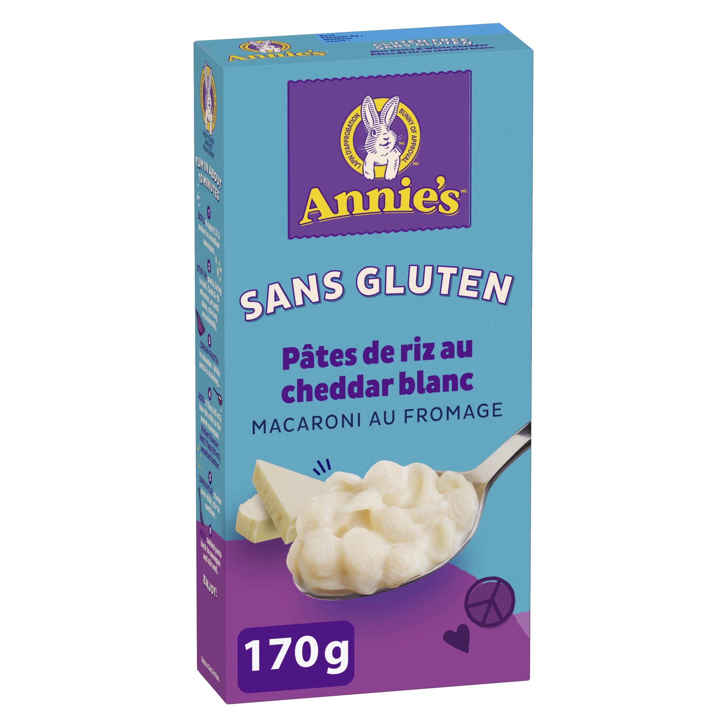 Annie's™ Gluten Free Rice Pasta & White Cheddar Macaroni & Cheese