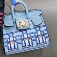 thumbnail image 2 of Mini Bolso para el Hogar, Portátil, con Correa de Mano, para Auriculares Bluetooth, Monedero, Bolso Pequeño Multifuncional, Color Azul, 2 of 5