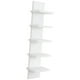 thumbnail image 3 of Organizador de pared de 5 niveles, diseño vertical de madera, ligero, ahorra espacio. Blanco, 3 of 8