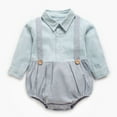thumbnail image 2 of Sngxgn Baby Bodysuits Long & Short-Sleeve(Blue,3Y), 2 of 9