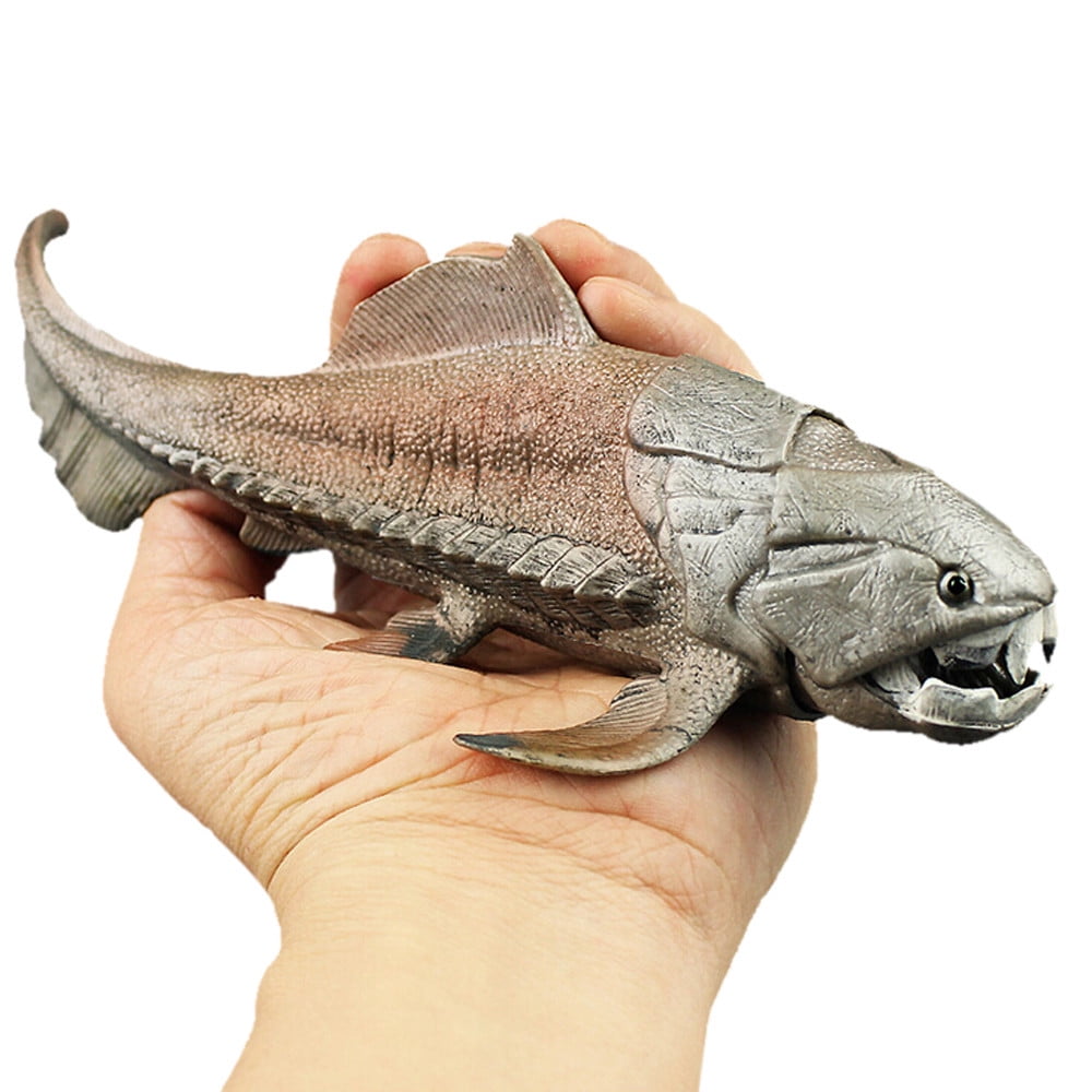 action figure with fish