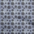 thumbnail image 1 of oneOone Polyester Lycra Dusty Blue Fabric Abstracts Sewing Material Print Fabric By The Yard 56 Inch Wide, 1 of 5