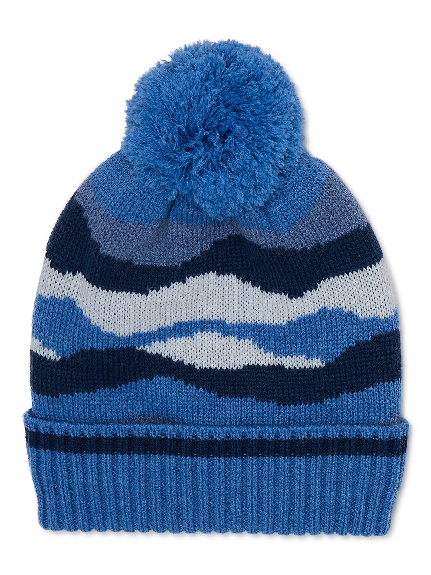 Wonder Nation Boys Cold Weather Beanie and Gloves Set, 2-Piece, One Size Fits Most