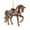 GD2, variant on BNNG Horse Christmas Ornament 2025 - Acrylic Horse Ornament with Rhinestones, Equestrian Christmas Tree Decor with Rustic Farmhouse Charm for Animal Lover Gifts & Horse Gifts for Women
