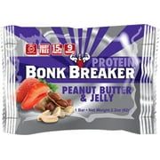 Bonk Breaker High Protein Energy Bar: Peanut Butter and Jelly Box of 12