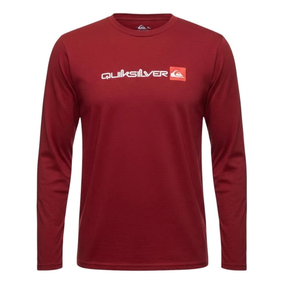 Playera Quiksilver Hombre Basic Sleeve Rojo Qsfw25lss204 rojo XL