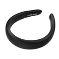 thumbnail image 1 of Diademas anchas de tela, diseño simple Bandas para la cabeza de estilo clásico, Diademas negras antideslizantes de moda de 1.18 pulgadas para mujeres y niñas, 1 of 7