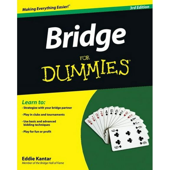 Pre-Owned Bridge For Dummies: Third Edition (Paperback) 111820574X 9781118205747