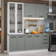 thumbnail image 1 of Cocina Integral Completa Armario de Vidrio Madesa Agata BG 4, 1 of 5