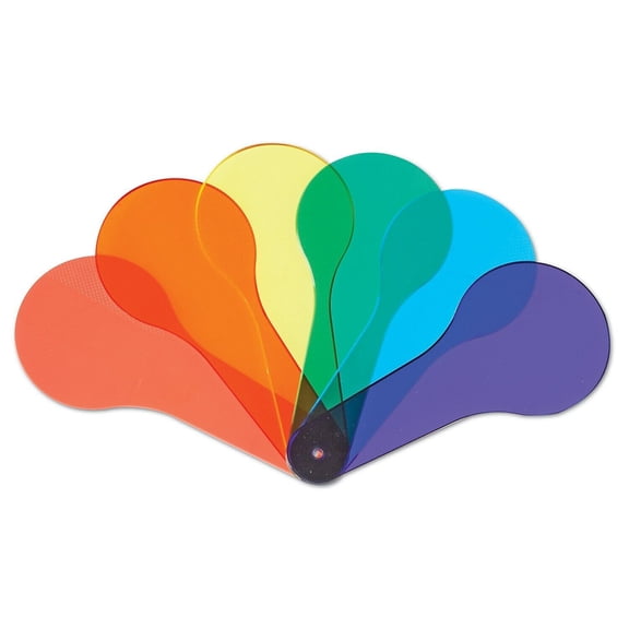 Color Paddles 18-Set 6 Transparent 0352
