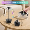 thumbnail image 5 of HKKDKTA Fly Fans for Tables, 4 packs Fan Portable with Holographic Blades and Hooks, Batteries Powered Table Fan for BBQ, Party, Kitchen and Picnic, 5 of 7