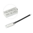 thumbnail image 4 of Uxcell KSD9700 Thermostat 115℃ N.C 5A Metal Bimetal Temperature Control Switch 2count, 4 of 5