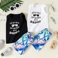 thumbnail image 5 of U·nikaka Toddler Baby Boy Clothes Sets 2Pcs Beach Summer Outfits with Tank Tops and Shorts, 5 of 8
