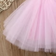 thumbnail image 6 of Bagilaanoe Toddler Baby Girl Party Dress Sequin Ruffle Sleeveless A-line Princess Dresses 12M 18M 24M 3T 4T 5T Kid Patchwork Tulle Skirt Formal Gown Dresses, 6 of 7