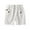 White, variant on REDARER Boys' Cargo Shorts, Elastic Waist Multi-Pocket Casual Summer Outdoor Play & School Bottoms,4-5 Years