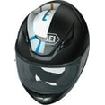 thumbnail image 3 of Shoei RF-1400 Nocturne TC-7 Full Face Helmet - Black/White/Pink/Purple, 3 of 5