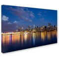 thumbnail image 2 of Trademark Fine Art 'Vancouver Twilight' Canvas Art by Pierre Leclerc, 2 of 3