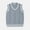 Grey, variant on Toddler Boys Sweater Vest Daily Wear Solid Color School Uniform V-Neck Varsity Sweater Black Size 2-3 Years