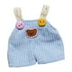 thumbnail image 2 of Conjunto de ropa para muñecas, mono de muñeca, ropa de uso diario, juguete de simulación, suministros para bricolaje, regalos suaves, tirantes para Azul, 2 of 10