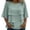 *Gray, variant on ClodeEU Women's Chiffon Tiered Ruffle Flared 3/4 Sleeve Blouse ,Casual Loose Fit Bohemian Top Black,Women's Plus L