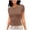 A-Brown39, variant on XIAOCHA Women's Slim Fit Basic Tee Short Sleeve Top for Casual Style