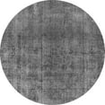 thumbnail image 1 of Ahgly Company Indoor Round Oriental Gray Industrial Area Rugs, 5' Round, 1 of 4