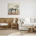 thumbnail image 2 of Stupell Industries Modern Prancing Stallion Animals & Insects Painting Gallery Wrapped Canvas Print Wall Art, 30 x 30, 2 of 7