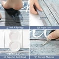 thumbnail image 6 of Findosom 2pcs Anti Fatigue Kitchen Rug Set Waterproof Oil-proof Wipe Clean Non Slip Kitchen Runner and Mat 0.4" Thick PVC Cushioned Standing Mats for Kitchen Sink Office 18"x30"+18"x47" Blue, 6 of 8