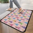thumbnail image 4 of Colorful Princess Pattern Door Rugs,Washable Non Slip Door Mats Indoor,Decorative Door Mats,Entry Mat Indoor for Entrance,Bedroom,Kitchen,Bathroom,30"x17", 4 of 6