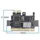 thumbnail image 3 of 2X Analizador LPC Tarjeta de DepuracióN PCI PCI-e Kit de Prueba Posterior Placa Base Tarjeta de DiagnóStico J04, 3 of 5