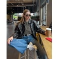 thumbnail image 5 of Ekouaer 3 Pack Long Sleeve Shirts for Women Crewneck Thermal Tops Casual Base Layer Undershirts Fall Trendy Basic Tees, 5 of 6