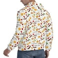 thumbnail image 3 of Hoodies for Men - Sausage Tomato Toast Long Sleeve Comfrt Men'S Fashion Hoodies & Sweatshirts, Sweatshirts for Men Hoodies Pullover Clothing Clothes with Pouch, 3 of 7