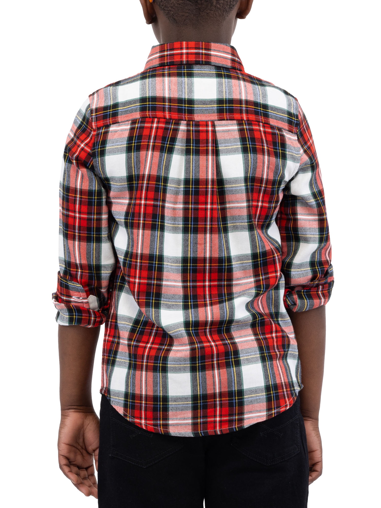 U.S. Polo Assn. Boys Long Sleeve Button Down Shirt, Sizes 4-18