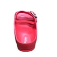 thumbnail image 3 of Ish Original Official Super Light Weight Women Ruby Red Comfort Flip-Flop Sandal Size US 6-9 (M), 3 of 5