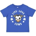 thumbnail image 3 of Inktastic Live Love Cows Boys or Girls Toddler T-Shirt, 3 of 5