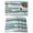 Blue, variant on Blue Gray Stripes Placemats Set of 4, Watercolor Modern Abstract Minimalist Placemats for Dining Table, Place Mats for Kitchen Tabletop, Waterproof Wipeable Dining Table Mats Set