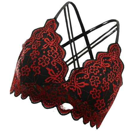 

Fantasy Print A Piece Burgundy Plus Size Bras & Bralettes (Women s)