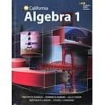 thumbnail image 1 of Pre-Owned Hmh Algebra 1 California: Student Edition 2015 (Hardcover) 0544386019 9780544386013, 1 of 1