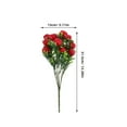 thumbnail image 2 of unbranded 4Ud Árboles Artificiales Con Realistas Para Del Hogar Pomo Durazno, 2 of 6