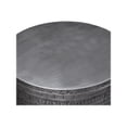 thumbnail image 3 of SIMPLIHOME Johnsen Contemporary 15 inch Wide Metal Large Accent Side Table in Antique Silver, Fully Assembled, End, Bedside Table and Nightstand, for the Living Room and Bedroom, 3 of 6