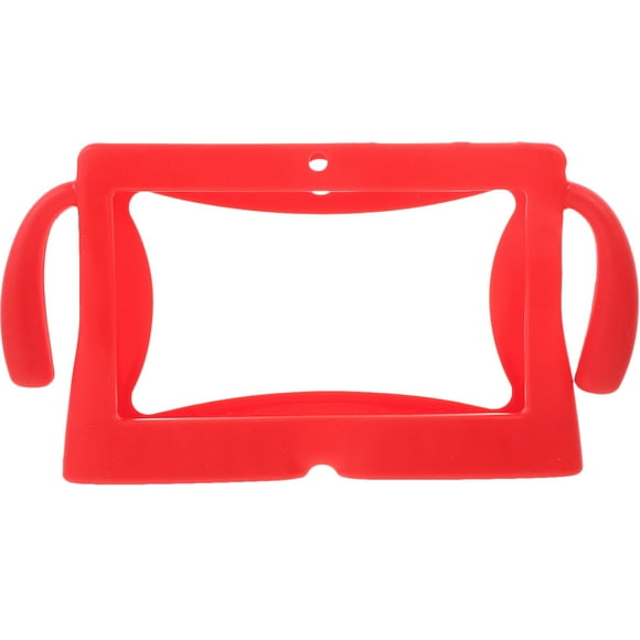 WORGEOUS Funda para tableta de gel de silicona de 7 pulgadas para tableta PC Q88 para niños (rojo)