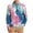Multicolor-1, variant on zfhfof Hawaiian Shirt for Men Long Sleeve Button Down Shirts Tropical Floral Print Casual Beach Vacation Summer Party Shirt with Chest Pocket