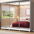 thumbnail image 2 of Ropero Closet Madesa Royale 3 Puertas Con Espejos y Pies BB, 2 of 5