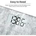 thumbnail image 4 of RENPHO Highly Accurate Digital Body Weight Scale, 400 lb, Cement Pattern, 4 of 8