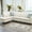 Beige-Left, variant on PonLiving Sectional Sofa Set for Living Room Furniture Set，Faux Leather L-Shape Sectional Sofa