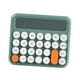 thumbnail image 3 of Calculadora de escritorio portátil, suministros de oficina, suspensión automática con tapete antideslizante Pantalla LCD grande Calculadora estándar Verde Sunnimix calculadora de escritorio, 3 of 8