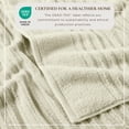 thumbnail image 3 of Great Bay Home Luxury 100% Cotton Ribbed Texture 4-Pack Bath Towel Set, Sage Green, 3 of 6