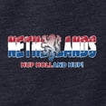 thumbnail image 3 of Wild Bobby Netherlands Holland Flag Pride Hup Holland Hup Lion Graphic | Unisex Novelty Graphic T-Shirt | Soccer Football Fan Gift for Men Women Unisex Men Premium Tri Blend Tee, 3 of 5