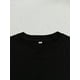 thumbnail image 3 of Camiseta informal de manga corta para niña con estampado "Bruh", cuello redondo de algodón, tejido elástico, calentita y de verano (100 % algodón). Talla para niños de 12 años o menos., 3 of 6
