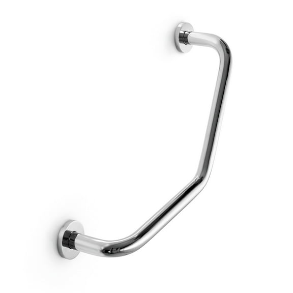 Ws Bath Collections Tacate 53102 Otel 18" Reversible Security Grab Bar - Chrome